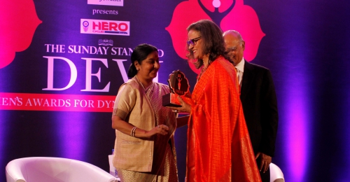 Namita Gautam receives award for championing social causes