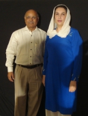 With Former Prime Minister of Pakistan Benazir Bhutto