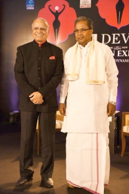 Karnataka chief minister Shri Siddaramaiah at devi awards